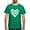 Kelly Green, variant on CafePress - Dog Paw Prints Heart Dark T Shirt - Men's Classic Graphic Cotton T-Shirt