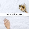 thumbnail image 2 of TWINNIS Super Soft Area Rug for Living Room Bedroom Shaggy Accent Carpets for Kids Girls Rooms,5'x8',White, 2 of 7