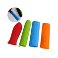 thumbnail image 2 of JM Guantes de Wok de hierro fundido en caliente de silicona, guantes de Wok aislados, guantes de Wok gruesos antideslizantes resistentes al calor (（） JM, 2 of 3