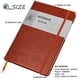 thumbnail image 2 of Cuaderno Daofary A5 Cuero Rayas 160p Tapa dura 8.4x5.7, 2 of 3