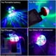 thumbnail image 4 of 4pcs USB Car Atmosphere Light LED RGB Music Sound Control DJ Disco Ball Lamp Home Party USB Disco Light, 4 of 5