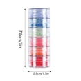 thumbnail image 3 of Sifdseng Onepiece Bottled Colored Woolen Powder Winter Glitter Sweater Powder Sugar Powder Best Friend Christmas Gifts, 3 of 5
