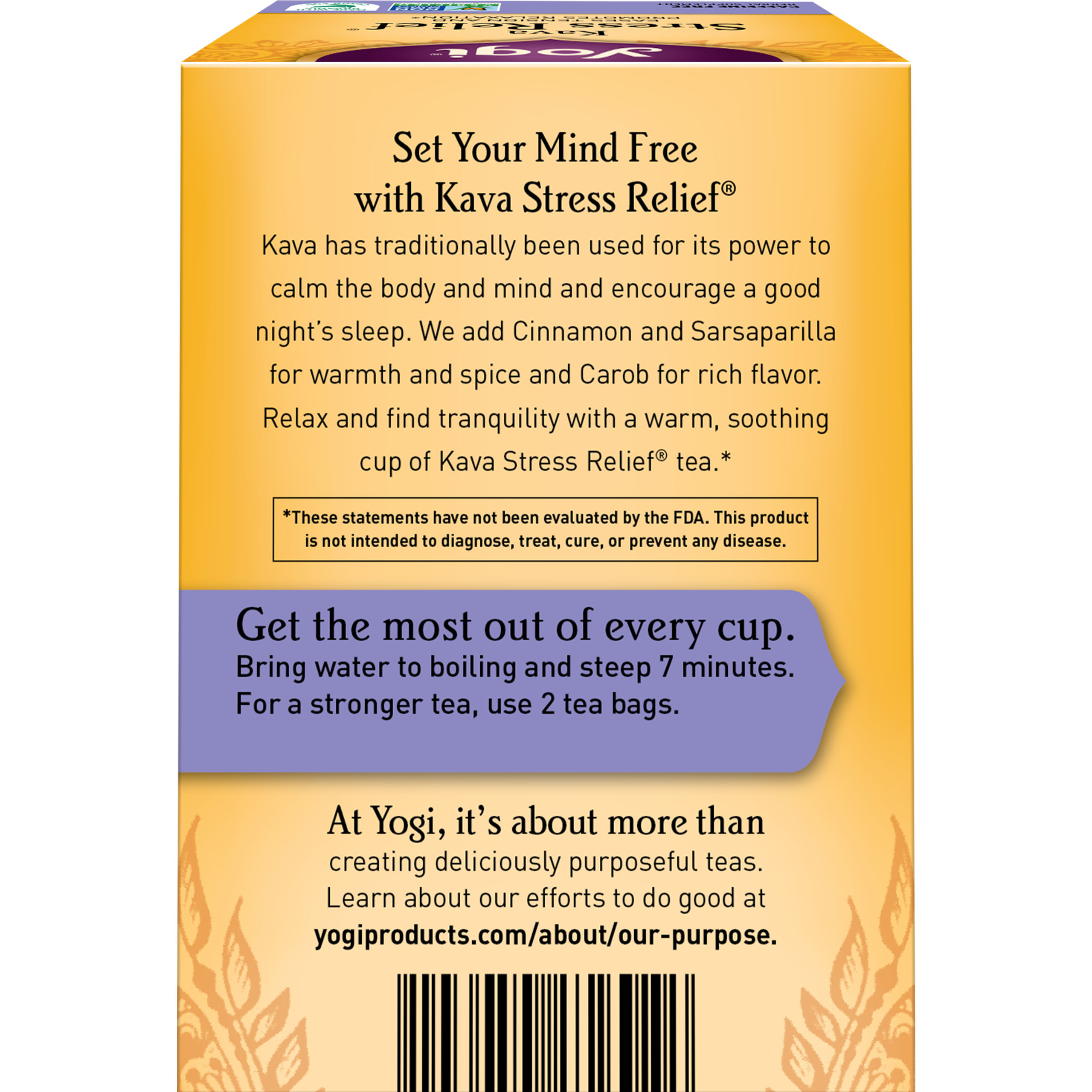 Yogi Kava Stress Relief 16パック