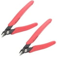 thumbnail image 2 of XYCCA 2Pcs Diagonal Pliers Wire Cable Side Cutting Snip Cutter Carbon Steel Stripping Tool-082603, 2 of 5