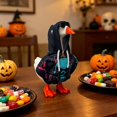 thumbnail image 3 of RUINIXCW 7 Inch Halloween Deck Goose Outfits Desk Duck Outfit Mini Porch Goose Outfit  for Desktop Goose Figurine Holiday Desk Goose Clothes Hoodie and Accessory (No Goose), 3 of 6