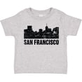thumbnail image 3 of Inktastic San Francisco Skyline with Grunge Boys or Girls Toddler T-Shirt, 3 of 5