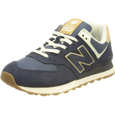 New Balance Mens 574 V2 Sneaker 8.5 Natural Indigo With Maple