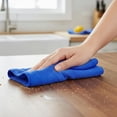 thumbnail image 6 of 25 Packs Magnetic Dry Erase Cloth, Blue Microfiber Whiteboard Eraser Reusable Washable Cleaning Cloth for Office Home, 10x10 Inch, 6 of 7