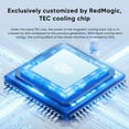 thumbnail image 5 of Redmagic Magnetic Cell Phone Cooler VC Liquid Cooler 5 Pro Cellphone Radiator Fan for Phone Gaming, Live Streaming, 5 of 10