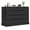 Black, variant on Black Dresser with 8 Drawers for Bedroom Wide Chest of Drawers Storage Cabinet for Living Room
