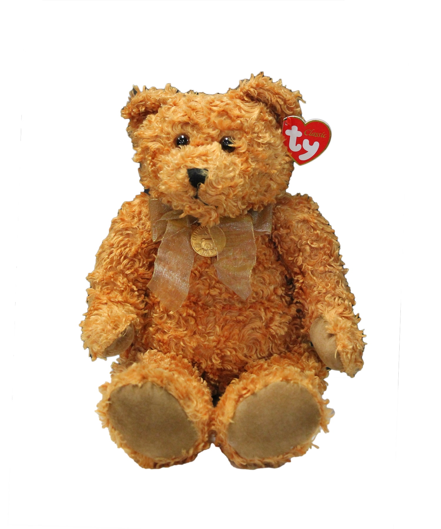 Ty Classics Teddybearsary the Brown Bear Stuffed Animal MWMT