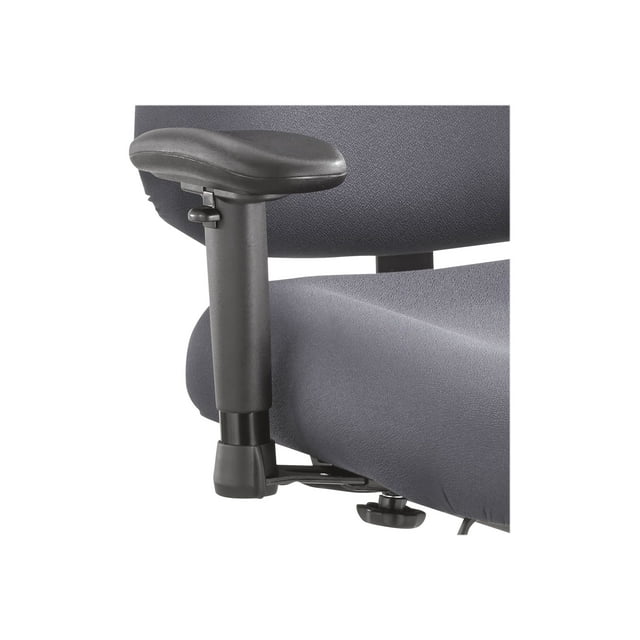 Safco Optimus - Accoudoir - en Forme de T - Noir (Lot de 2)