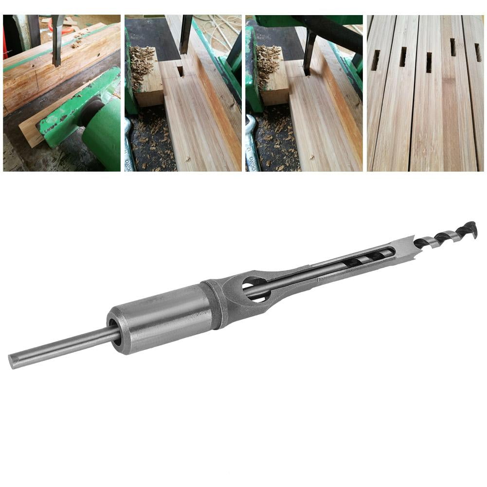 LHCER Square Hole Drill,5/16in High Speed Steel Multifunctional
