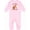 AD-Pink, variant on 1st Birthday Woodland Fox Baby Romper Coveralls