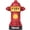 Red, variant on Potty Training Dog Fire Hydrant, Mini Fire Hydrant for Dogs to Pee On, Resin Dog Fire Hydrant Pee Post, Pee Training for Male Dog, Retro Fire Hydrant Statue for Indoor, 4.3" W x 9.4" H, Red