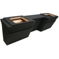 thumbnail image 3 of 1999-2006 Chevy Silverado Ext Cab Truck Dual 10" Kicker Square Subwoofer Sub Box, 3 of 6