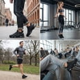thumbnail image 7 of Running Sports Shoes,AMOX Men's Casual Air Cushioned Running Shoes Lightweight Breathable Walking Sneakers for Jogging and Daily Walking,Black Non Slip Fashion Running Shoes for Men, 7 of 7