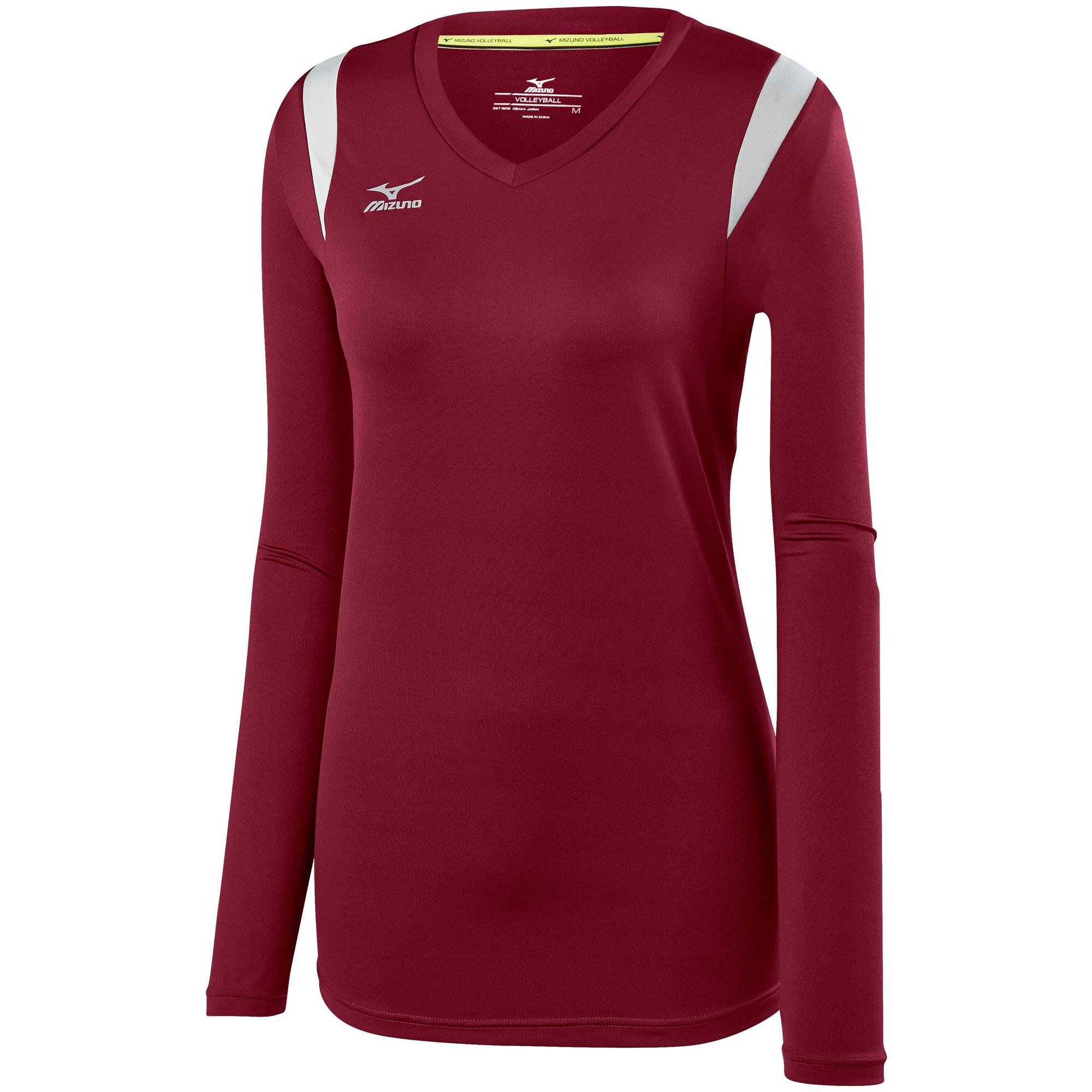 mizuno long sleeve jersey