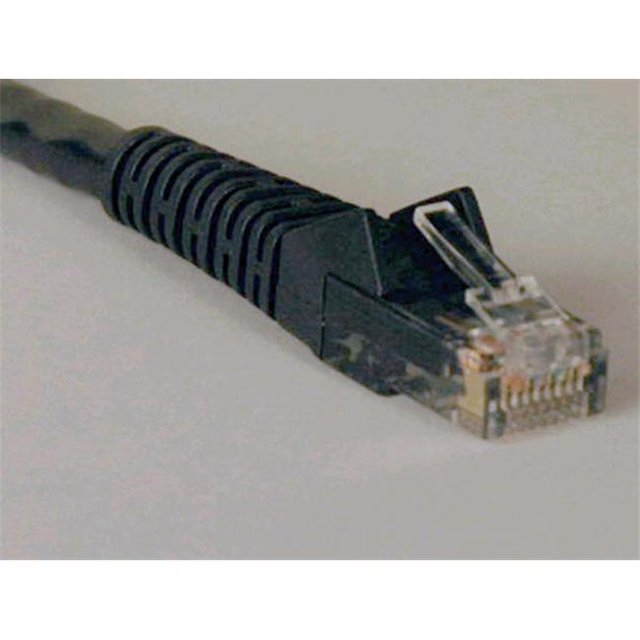 3Ft Cat6 Gigabit Patch Noir Sans Accroc Ca