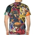 thumbnail image 2 of Yu-Gi-Oh Shirt 3d Printed T Shirt Crewneck Short Sleeve Top Tees For Mens, 2 of 6