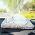 thumbnail image 4 of JingChun Car Accessories Dashboard Decorations, Animal Dolls Dashboard Car Decor for Women, for Cute Girl Car Interior Desk Ornament Gift Containing Bamboo Charcoal for Odor Absorption, 4 of 6