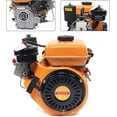 thumbnail image 5 of Diesel Engine, 196CC Single Cylinder Air Cooling Diesel Engine Hand Recoil Start System, 3000RPM 2.2KW, for Small Tiller Walking Tractor Transport Vehicle Irrigation & Drainage Machine, 5 of 9
