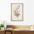 thumbnail image 4 of Framed Canvas Print Wall Art Wildflowers Vintage Floral Botanical Art for Living Room, Bedroom, Office - 16"x24" NATURAL, 4 of 7