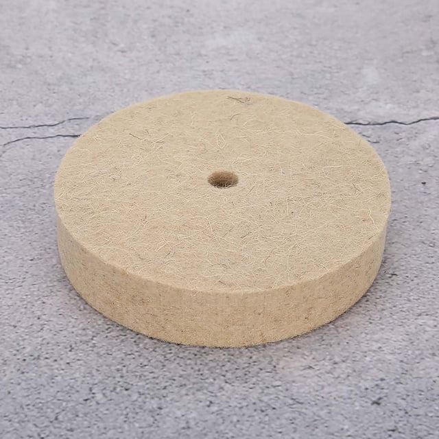 Rueda de pulido, rueda de pulido de fieltro de 100 x 28 mm para joyería, rueda de pulido de alto rendimiento
