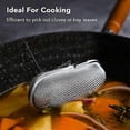 thumbnail image 4 of 2 pcs Tea Filters, 304 Stainless Steel Herbs Spices Infuser Tea Strainers for Loose Tea, Herbal Tea, Fine Mesh, 4 of 5