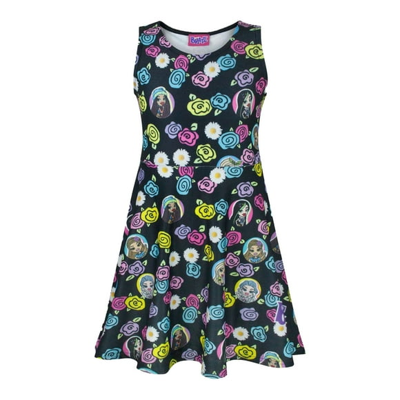 Bratz Robe Patineuse à Fleurs pour Filles