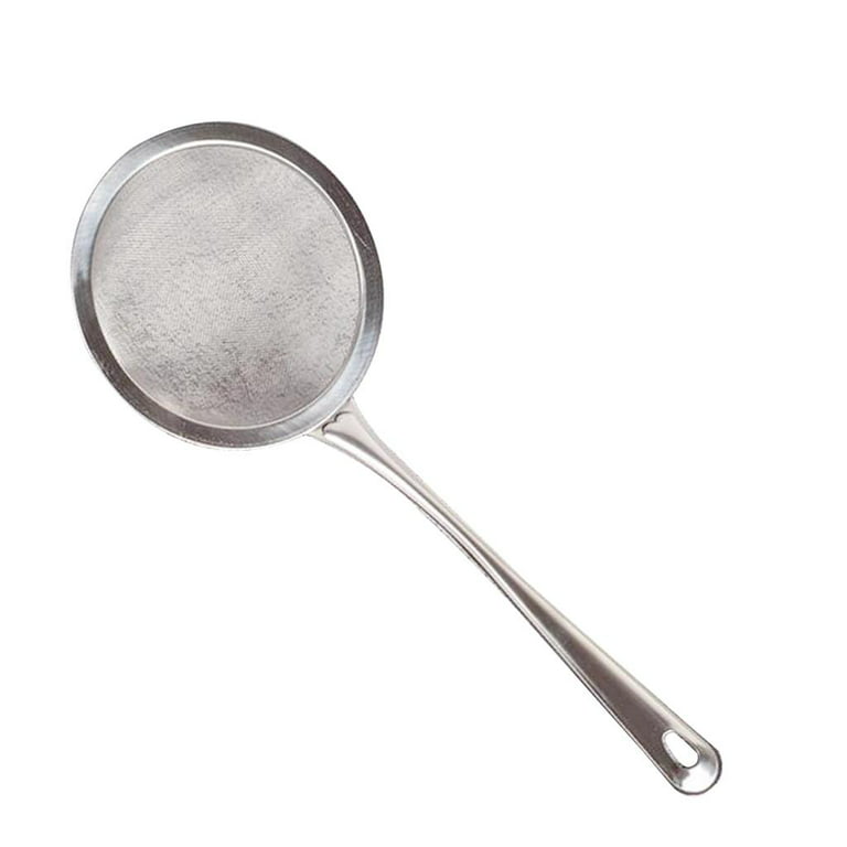 Stainless Steel Sifter Mesh Strainer Colander Fryer Spoon Scoop Sustainable  Oil Strainer - China Utensil and Kitchenware price