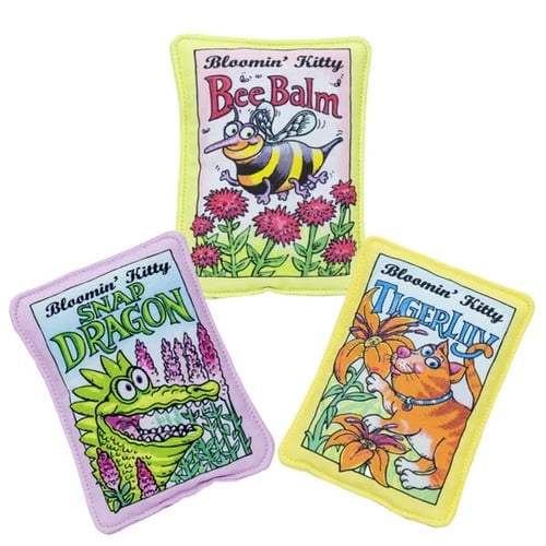 Bloomin' Kitty Seed Packet Catnip Cat Toy - 1 Piece