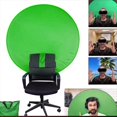 thumbnail image 5 of Green Screen Backdrop Photography Background Cloth for Game Live Photos Video Studio Folding Reflector Backdrop 75cm, 5 of 5