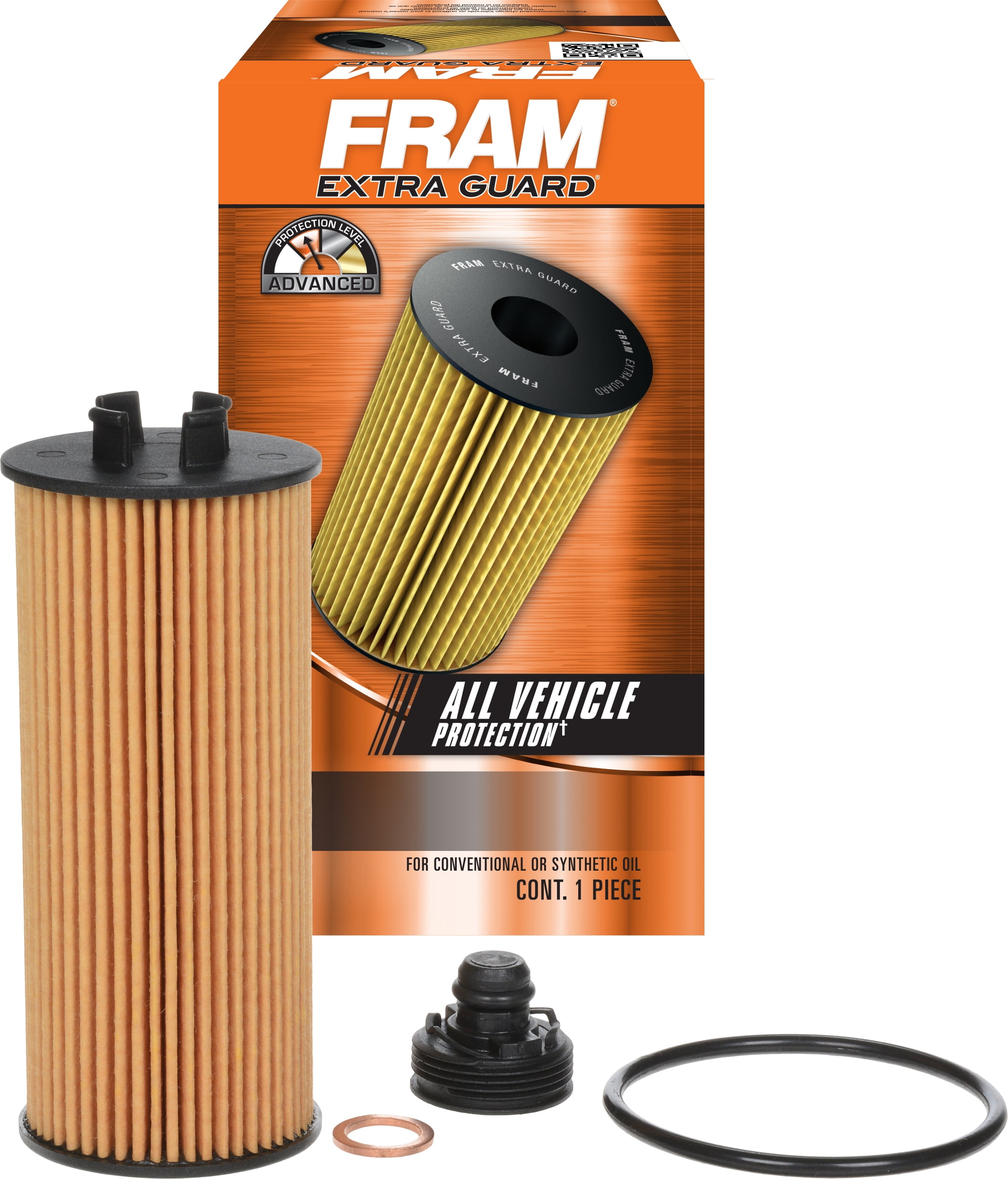 FRAM Extra Guard Filter CH11885, 10K mile Change Interval Oil Filter