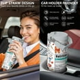 thumbnail image 6 of 1pc dad 30oz Tumbler with Straw & Handle - Insulated Stainless Steel Cup | Holiday Gift for Man Women (Christmas, Valentine's, Birthday), 6 of 7