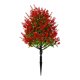thumbnail image 2 of Estacas de helecho artificial para el suelo, plantas de follaje sintético para la decoración de jardines, patios y exteriores | Arbustos artificiales realistas para parterres, caminos y césped, 2 of 6
