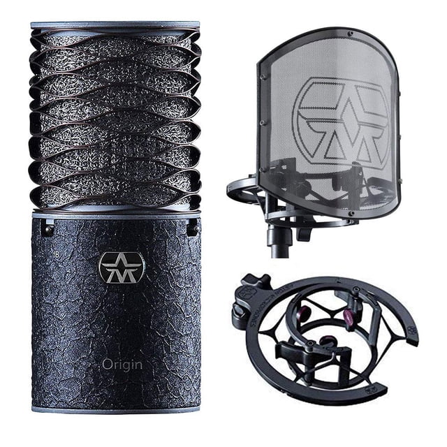 Kit de producción Aston Microphones Origin Black Bundle