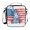 Statue Of Liberty with Flag, variant on Haosy Statue Of Liberty with Flag Reusable Lunch Box Men/Women Insulated Lunch Bag for School Picnic Travel