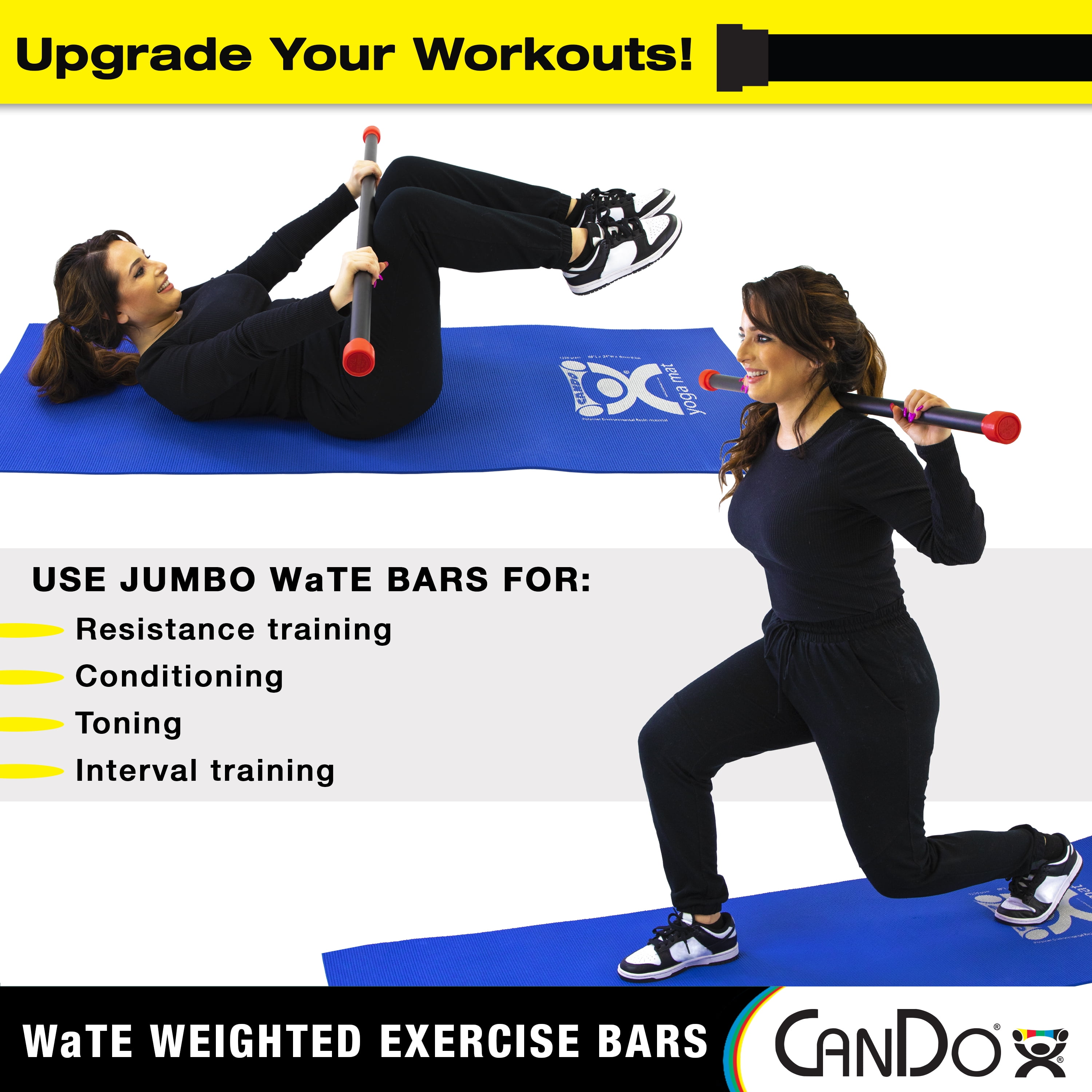 Cando Jumbo Exercise Wate Bar