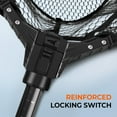 thumbnail image 6 of KastKing Folding Landing Net with Boat Hook, Extendable Lightweight Fishing Net, Non-Slip Bright Orange TPR Handle, Two Net Options Brutus, 6 of 9