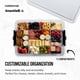 thumbnail image 3 of Snackle Box Lifetime Brands, transparente y blanca, con tapa de corte, 3 of 9