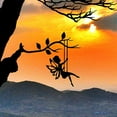 thumbnail image 3 of Decoración de Perro de Jardín de Acero perfecl Silueta Animada para Cerca de Pared Casa Exterior, 3 of 8