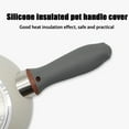 thumbnail image 5 of Silicone Hot Handle Holder, Kitchen Heat Resistant Fry Pan Milk Pot Sleeve Grip Handle Cover, Potholder for Cast Iron Skillets Griddles Metal & Aluminum Cookware, 5 of 9