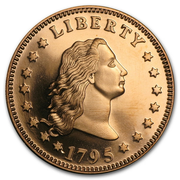 1 oz Copper Round - Flowing Hair Dollar 1 oz Copper Round - Flowing Hair Dollar
