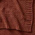 thumbnail image 3 of Better Homes & Gardens Super Soft Chenille Knit Oversized Couch Throw Blanket, Gingerbread Cookie, 50 x 72 in, 3 of 5