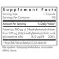 thumbnail image 2 of NutriCology QuatreActiv Folate - Delivers 833 mcg DFE 5-MTHF as Quatrefolic - Supports Folate Metabolism, Cellular Function & Nutrient Utilization - 90 Servings - 90 Capsules, 2 of 8