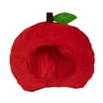 thumbnail image 3 of Sombrero de manzana divertido, accesorio de peluche para fiesta, gorro de peluche novedoso para festivales, y fiestas de cumpleaños., 3 of 9