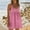 Pink, variant on Sevevn Women's Summer Babydoll Mini Dress Sleeveless Open Back Tank Scoop Neck Casual Dress with Pockets Flowy Sundress 2025
