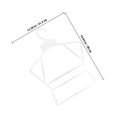 thumbnail image 2 of AURARMLET 10Pcs Kids Clothes Plastic Hangers for Laundry and Closet Use Assorted Color, 2 of 8