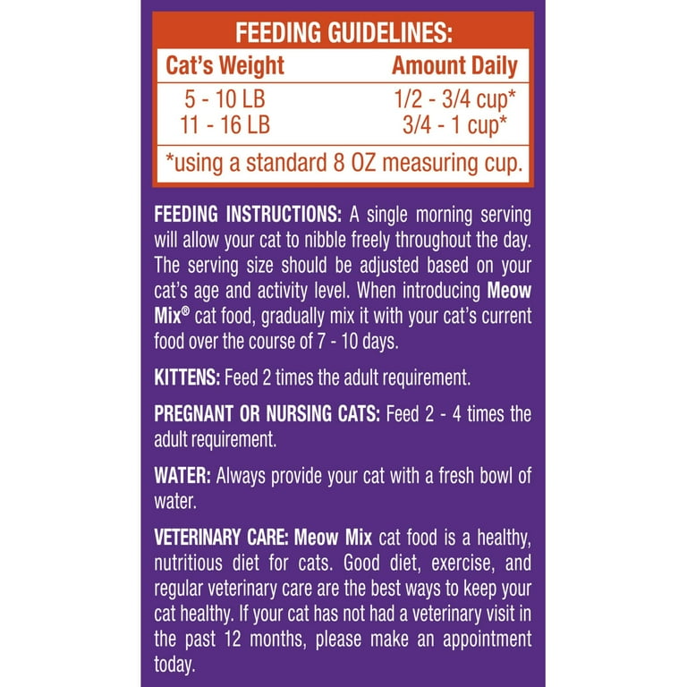Free Shipping! Meow Mix Original Choice Dry Cat Food 30 lb Bag